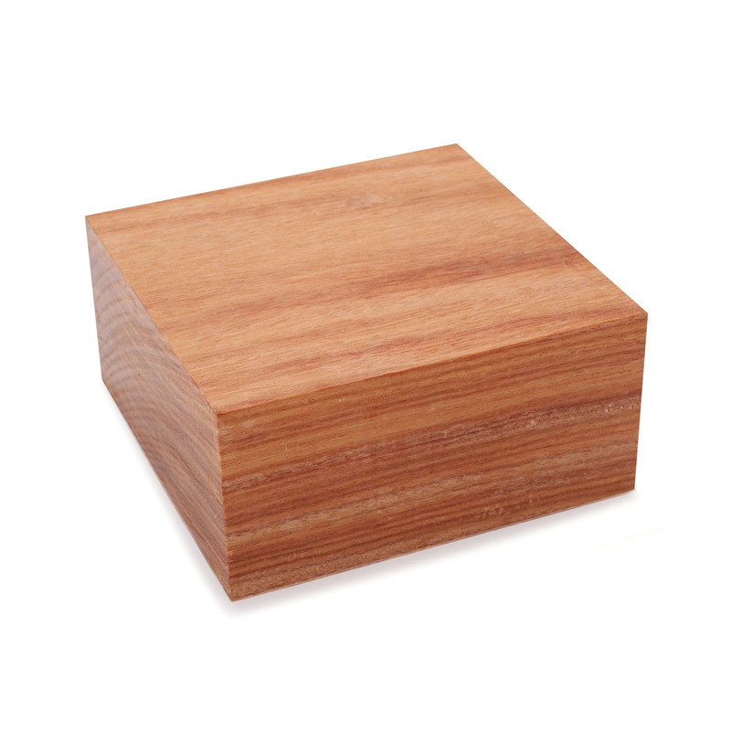 Pau Rosa Wood Turning Stock - Thickness:2" - Width:4" - Length:4"